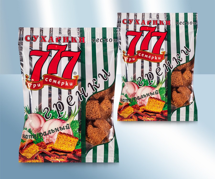 Galletas de centeno con sabor a ajo 150 g