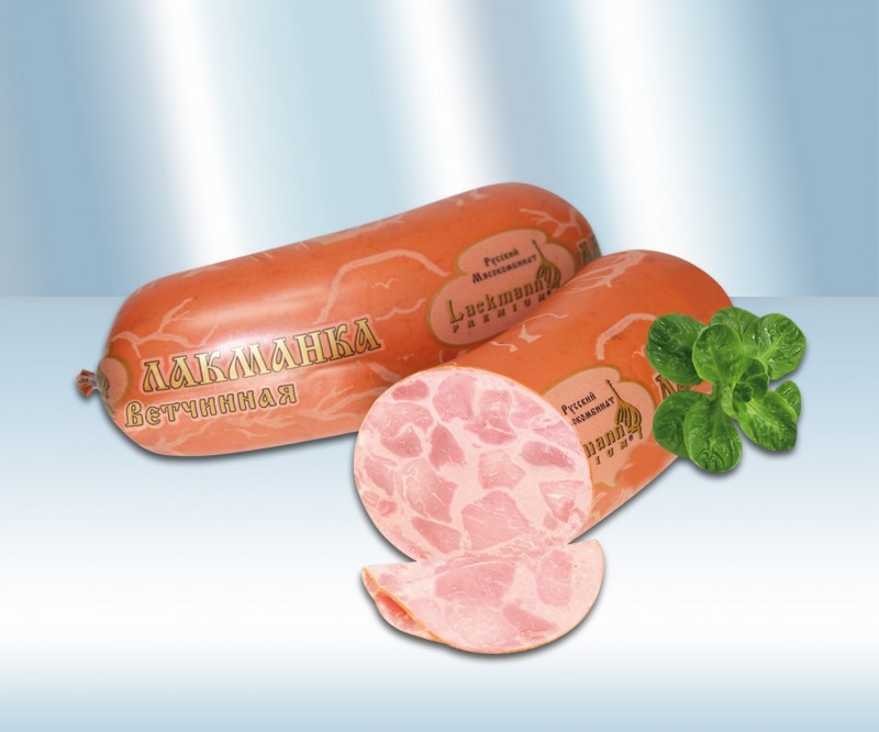 Ветчина Русская "LACKMANN", 450 г