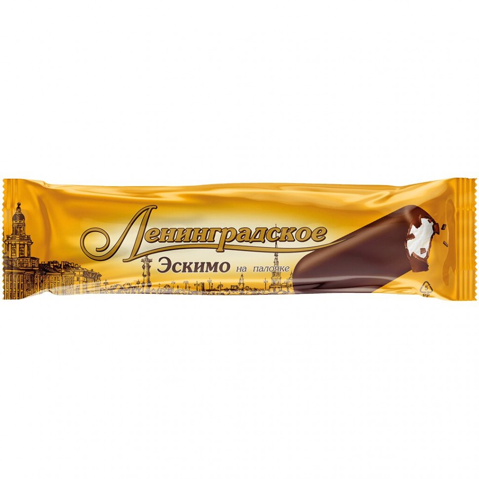 Esquimal "Leningradskoe" en un palo, 58 g