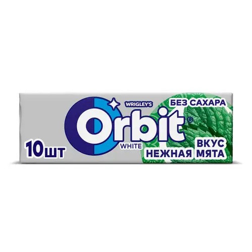 Chicle Orbit Gentle Mint 13,6 g