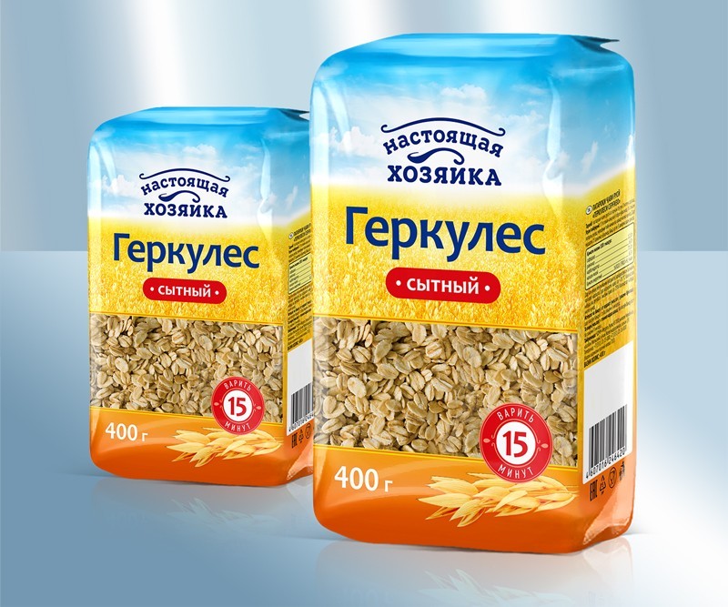 Пластівці вівсяні "Геркулес ситний", 400 г
