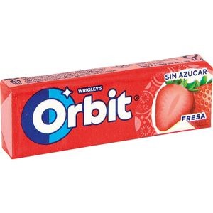 Goma de mascar Orbit morango 14g