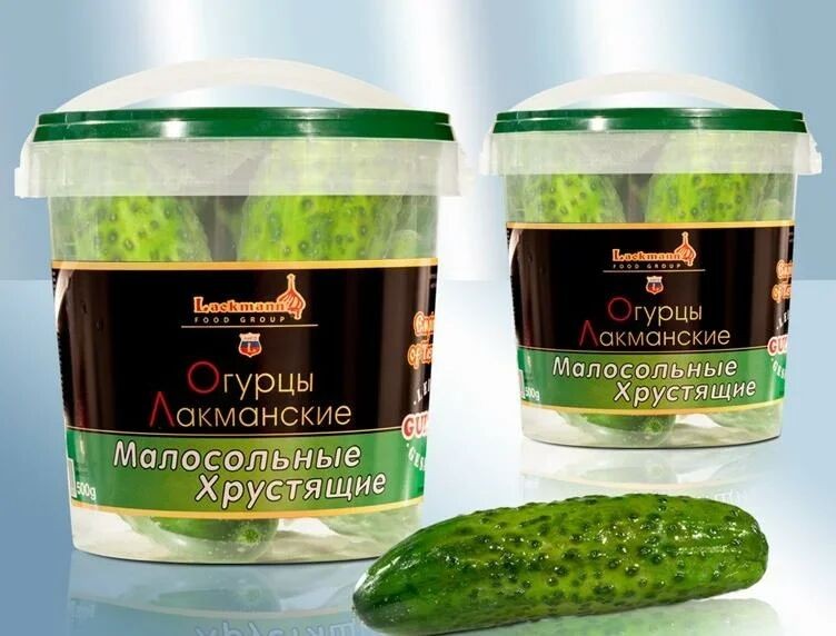 Огурцы малосольные, 1100 г