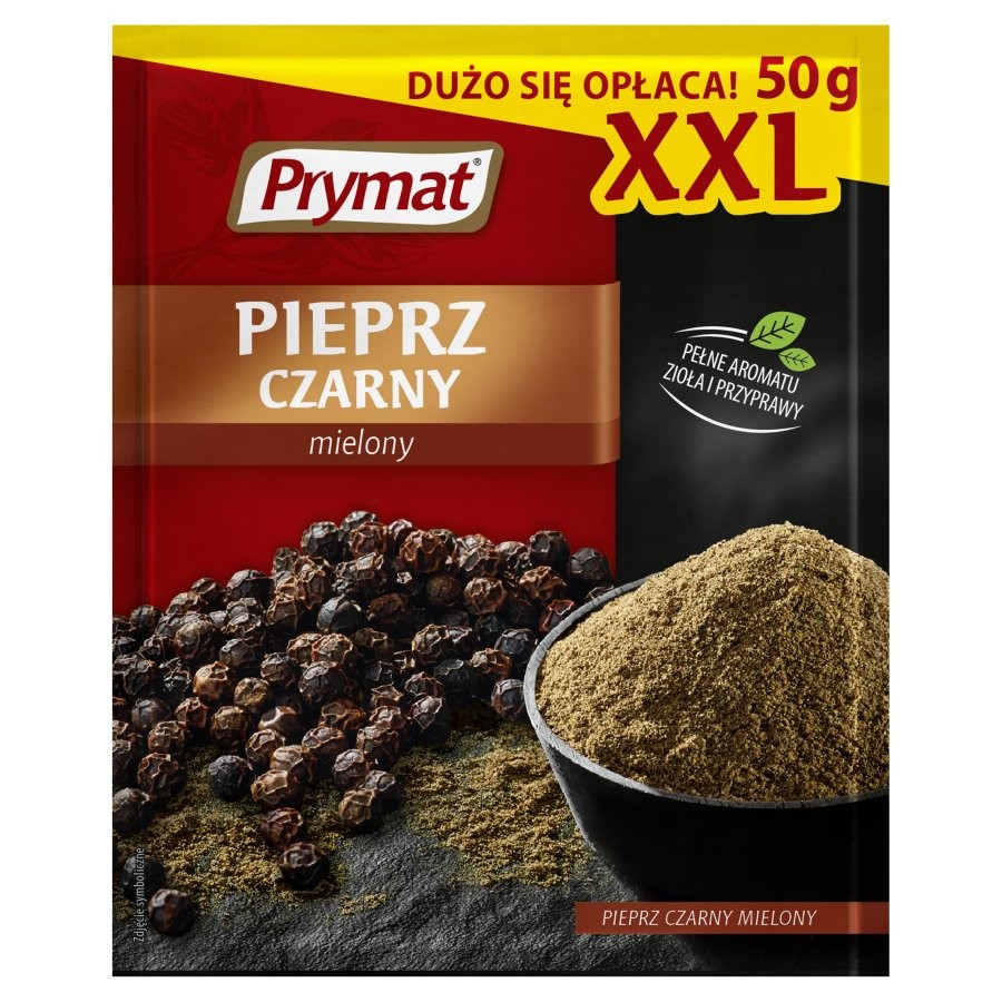 Перець чорний мелений Prymat XXL 50 г