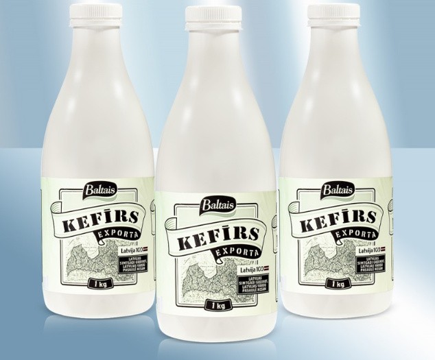 Kéfir 3,8% grasa (Letonia) 1 l
