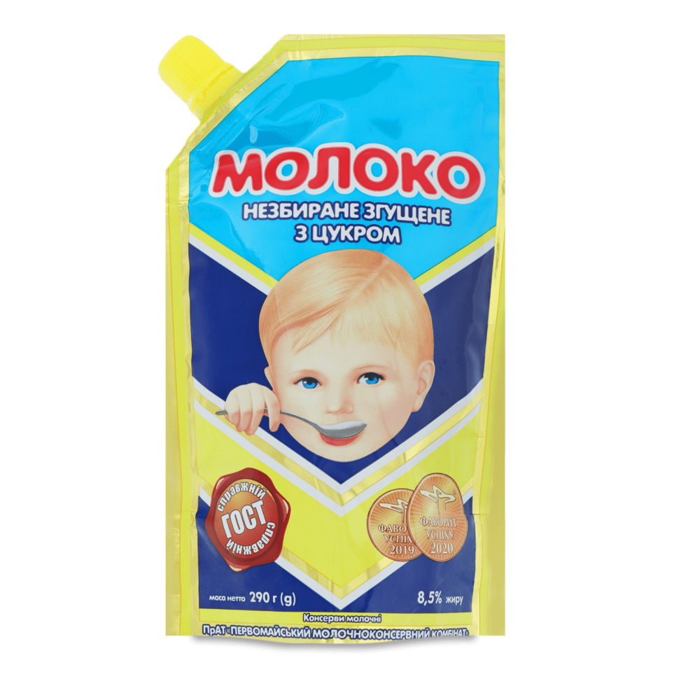 Сгущенное  молоко  290г