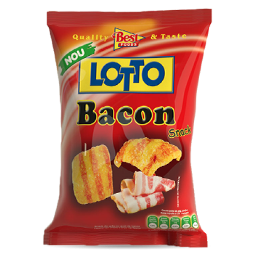 Batatas fritas de bacon, 30 g