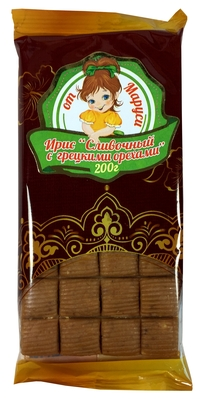 Ирис "Сливочный с грецкими орехами" 200 г.