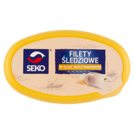 Филе сельди в горчичном соусе (Seko, 250г / 6)