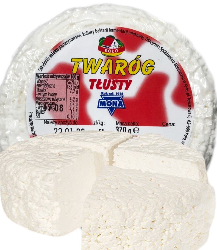 Queso fresco "Kolo" 30% (370g