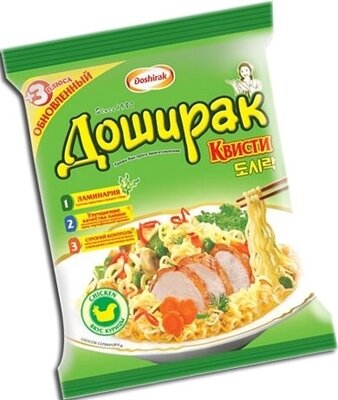 Лапша быстрого приготовления "Доширак с куриным вкусом, 70 г