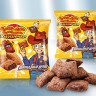Almohadas crujientes con relleno de chocolate 35g