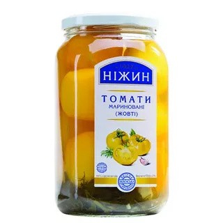 Томати жовті мариновані Ніжин 460г