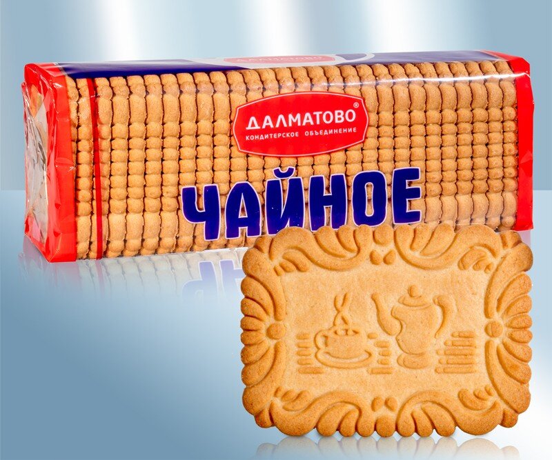 Печенье "Чайное", сахарное, 290 г