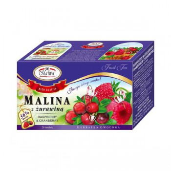 Чай травяной с добавками малины "Malwa", 80 г