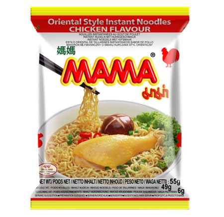 Локшина chicken MAMA Thailand 55г.