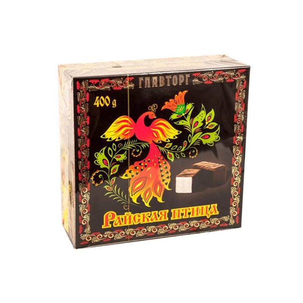 LECHE DE AVE EN CHOCOLATE PARADISE BIRD GLAVTORG 400GR