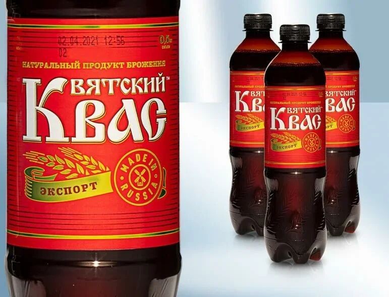 Kvass "Vyatsky", 0,5 L