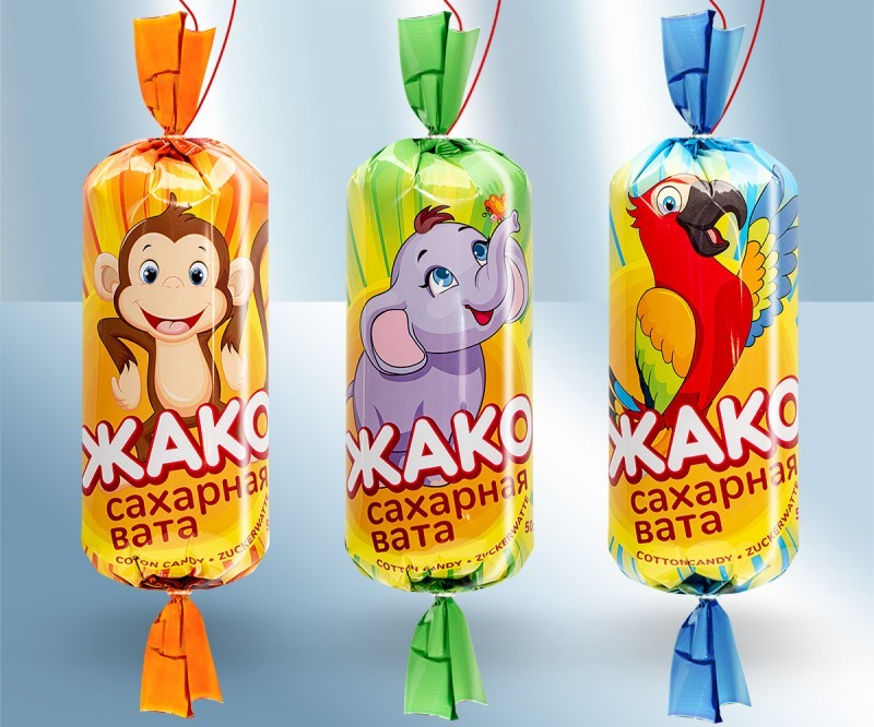 Сахарная вата, классическая, 50 г
