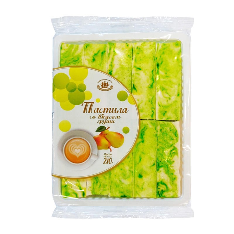 Пастила со вкусом груши 210 г.