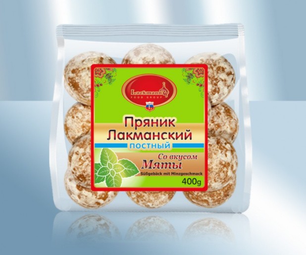 	Пряник постный с мятным вкусом 400г