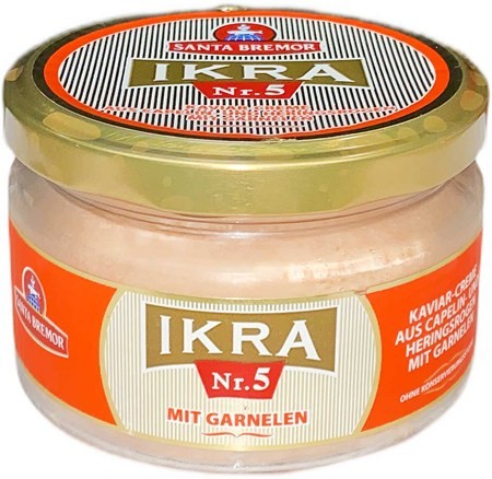 Икра трески с креветками Nº5 180гр SANTA BREMOR