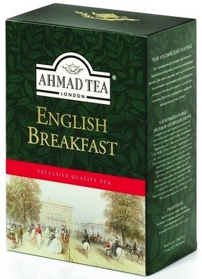 Te negro de hojas sueltas "Ahmad" English Breakfast, 250 g
