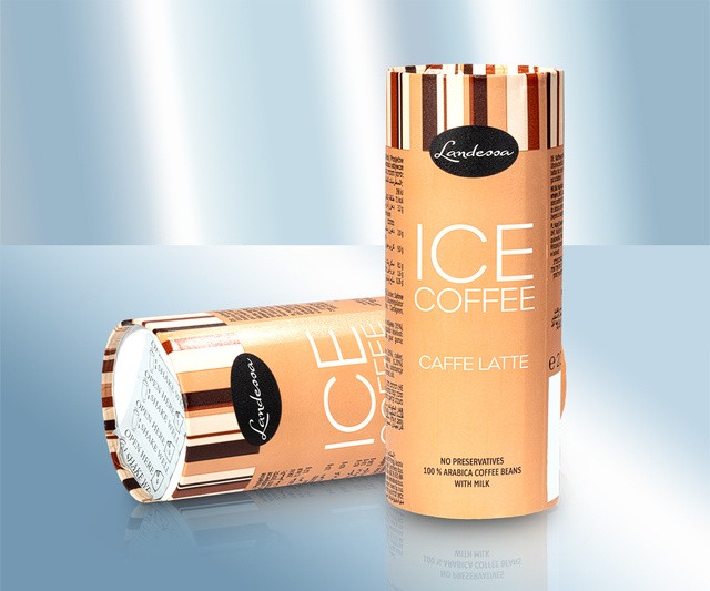 Bebida de café com leite integral e creme "Ice Coffee Latte", 100% Arábica 230g