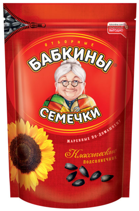 Семечки "Бабкины", 190 г