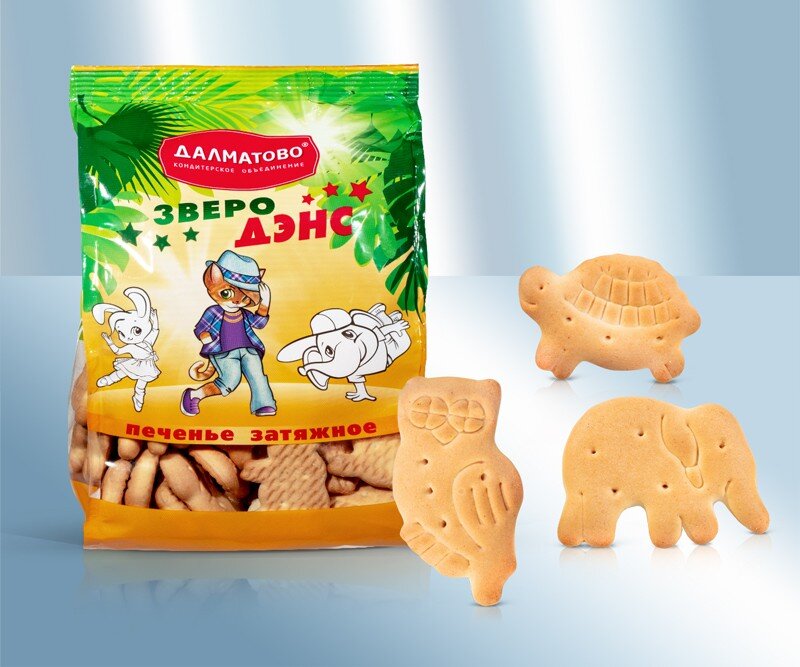 Galletas de larga duraciуn "Zvero Dance", 200 g