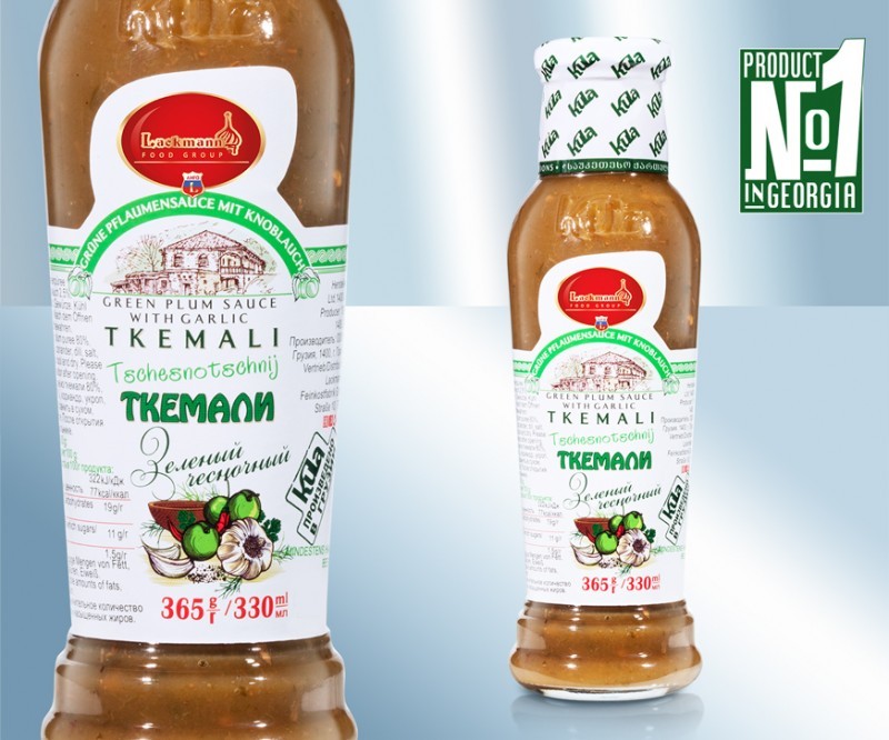 Соус "Ткемалі" зелений, часниковий, 365 г