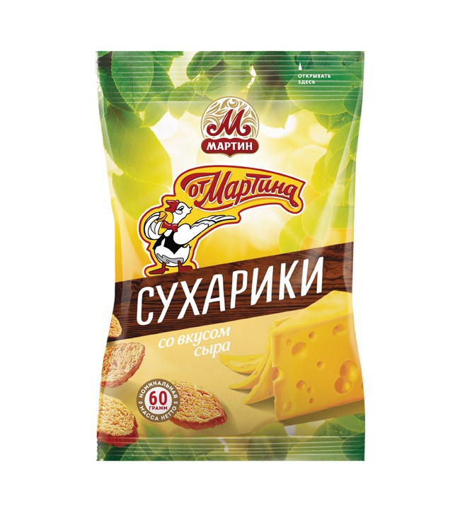 Сухарики "От Мартина" в асс. 60гр