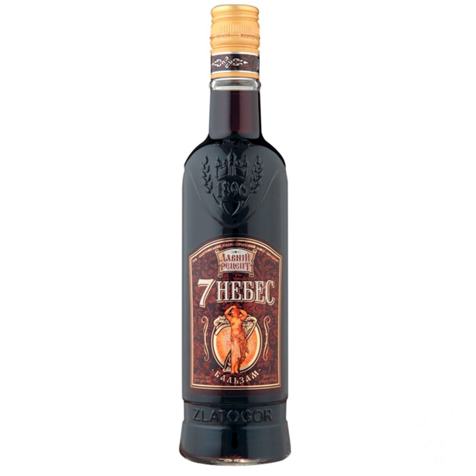 Licor "7 cielos" a base de 17 hierbas,  0.5 l