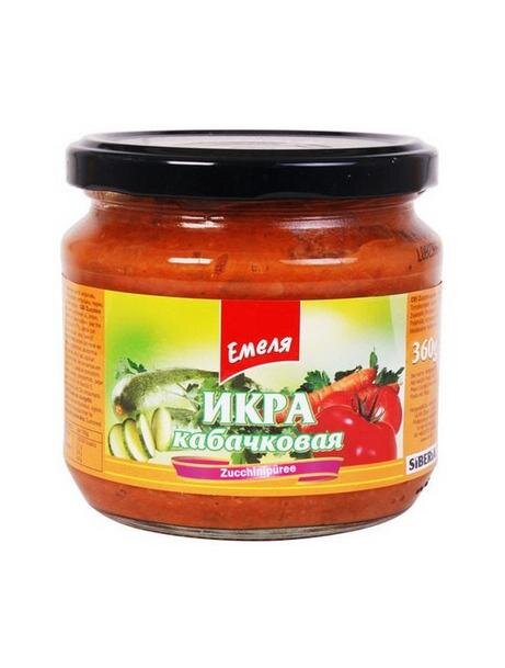 . Pure de calabacines "Emelya", 360 g