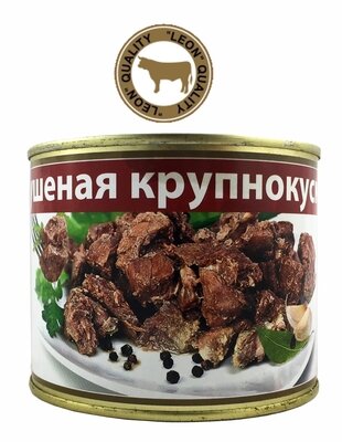 Тушёнка говядина в собственном соку, 525 г