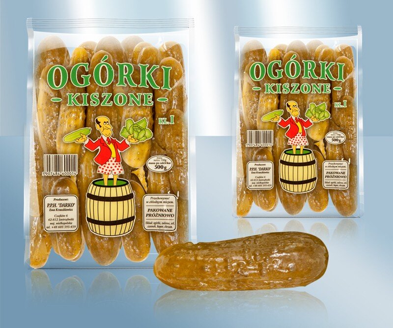 Огурцы бочковые, 500 г