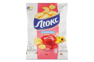 Чипсы Люкс со вкусом краба 125г