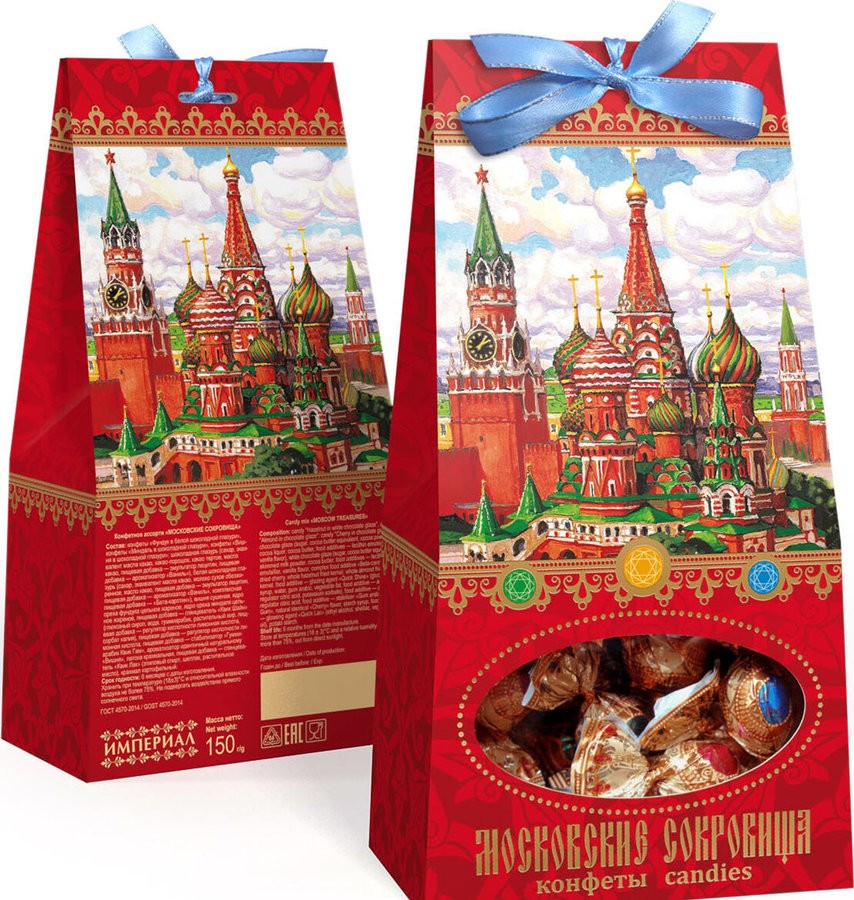 Цукерки "Московські скарби", 150 г