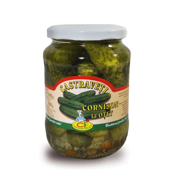Огурцы "Cornison", 680 г