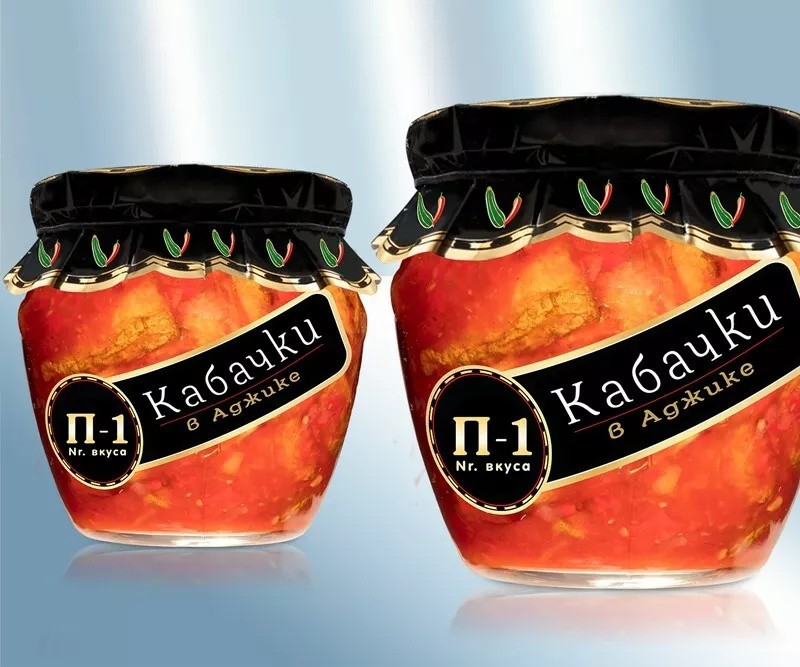 Calabacín en adjika 580ml 