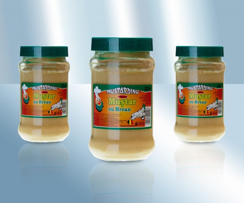 Mostaza con rabano, 280 g