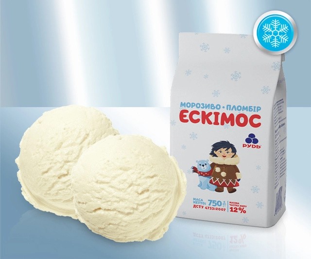 Helado cremoso "Plombir" 750g