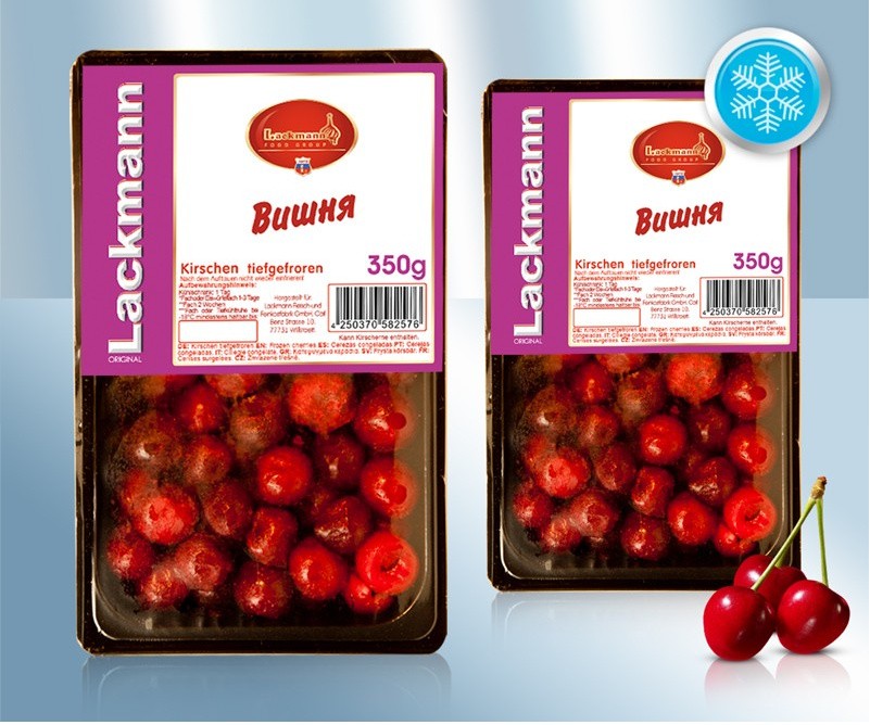 Вишня, замороженная, премиум 350 г