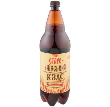 Квас Старокиевский живого брожения, 2 л