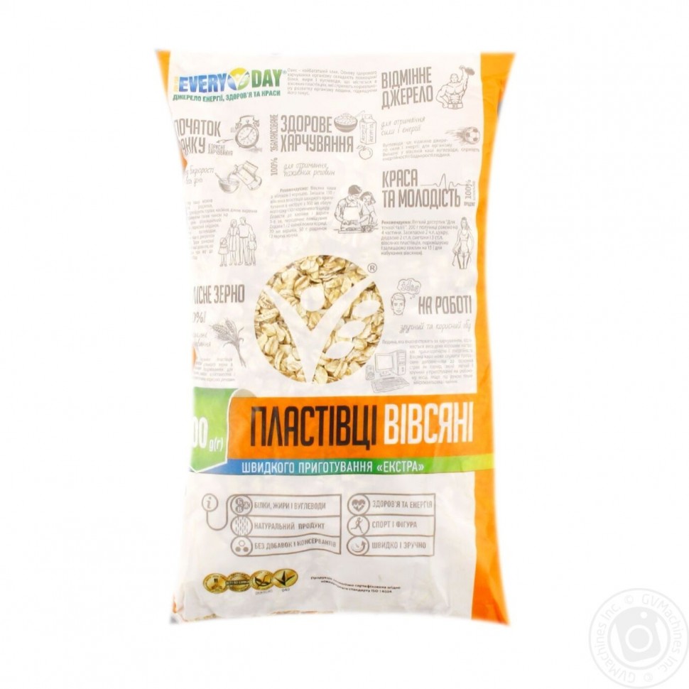 Хлопья овсяные Every Day, 400 г