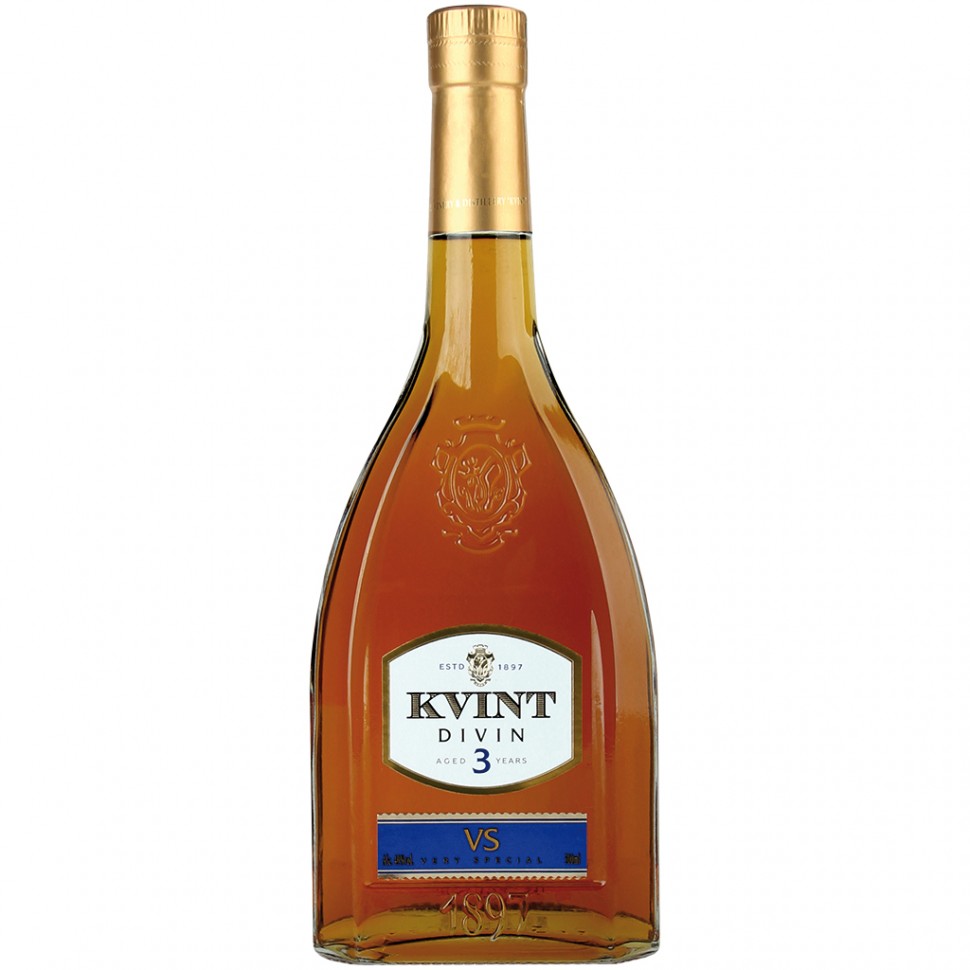 Conhaque da Moldávia "Quint" 3 anos 40%, 0,5 L