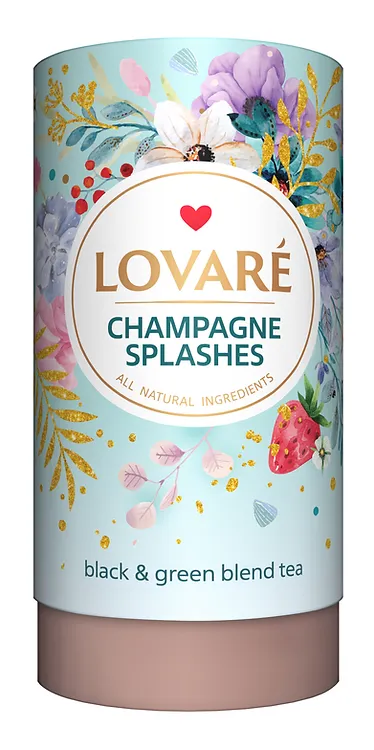 Chá LOVARE CHAMPAGNE SPLASH 80g
