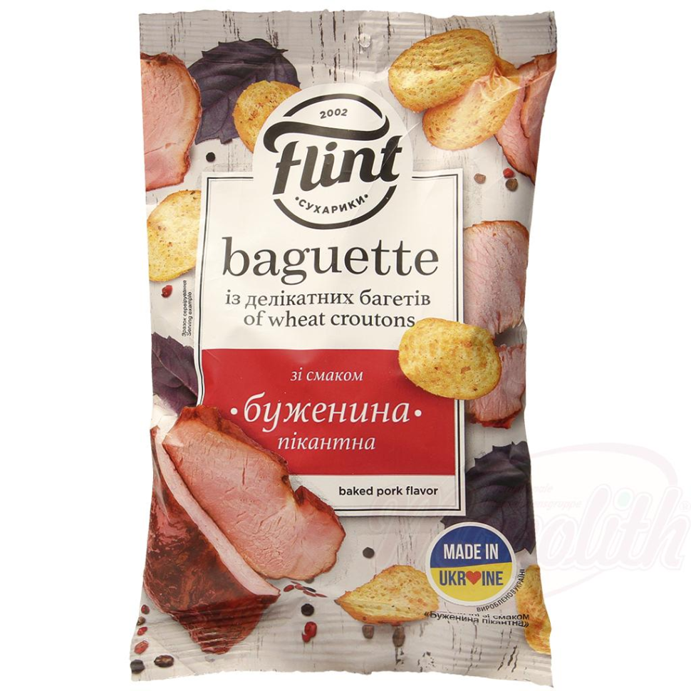 Crutones Picantes Buzhenina 60g FLINT