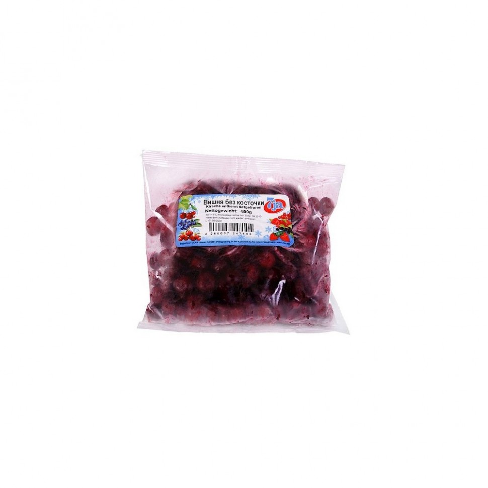 ЗАМОРОЖЕННАЯ ВИШНЯ без косточки (7JA, 450G / 12)