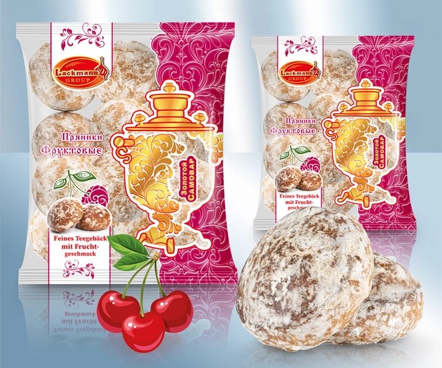 Русское пирожное «Пряник» с фруктовым вкусом 400г